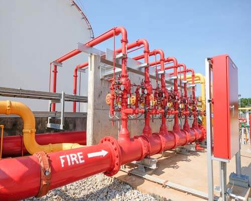 special risk fire protection systems - water deluge
